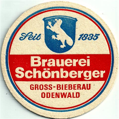 groß-bieberau da-he schönberger rund 1a (215-u odenwald-seit 1835-blaurot)